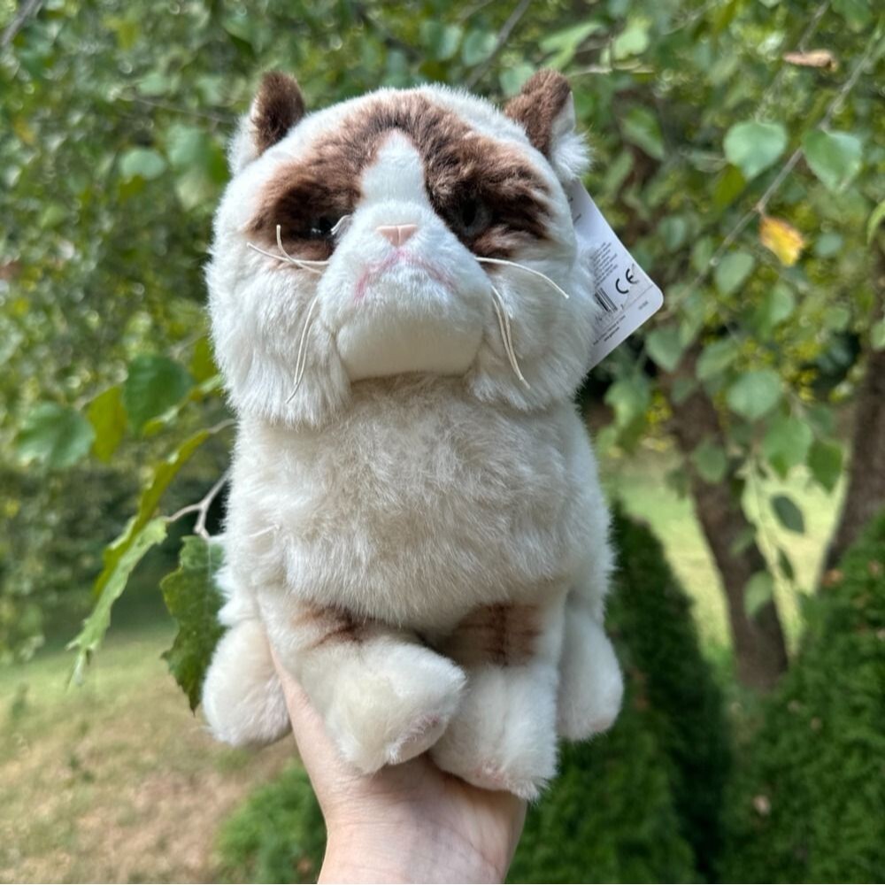 Grumpy Cat Gund Plush Stuffed Animal Toy Original Tag 9"